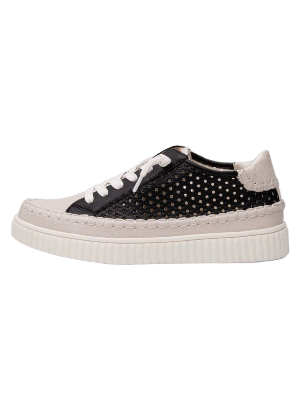 Yellow Box Mazal Black multi sneakers size 7.5 M GUC